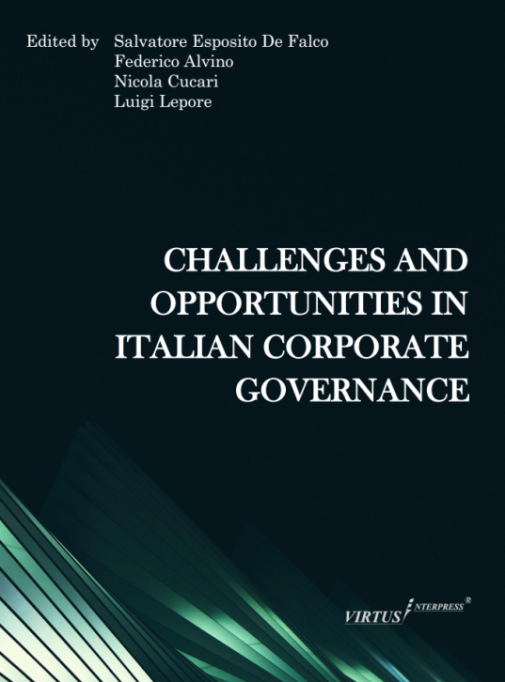 New book project: Challenges and Opportunities in Italian Corporate Governance