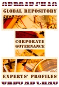 Corporate Governance Experts Global Repository: Update Corporate Governance Experts Global Repository: Update