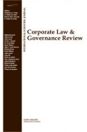 Corporate Law and Governance Review: A first issue has just been released! Corporate Law and Governance Review: A first issue has just been released!
