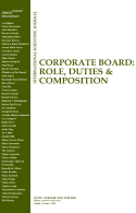 New issue of the Corporate Board: Role, Duties and Composition journal New issue of the Corporate Board: Role, Duties and Composition journal