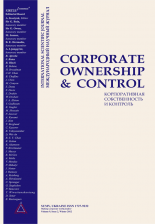 Corporate Ownership and Control: call for papers Corporate Ownership and Control: call for papers